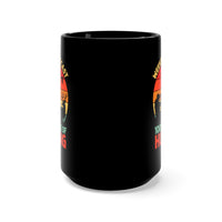 Weekend Forecast 100% Chance of Hunting - Hunter [FIRE UP YOUR INNER ADVENTURER] - black mug 15oz