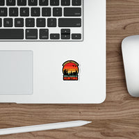 Weekend Forecast 100% Chance of Hunting - Hunter [FIRE UP YOUR INNER ADVENTURER] - Die-Cut Stickers