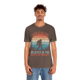 Even If No One Believes In You, Believe In Yourself [FIRE UP YOUR INNER ADVENTURER] - unisex t shirt
